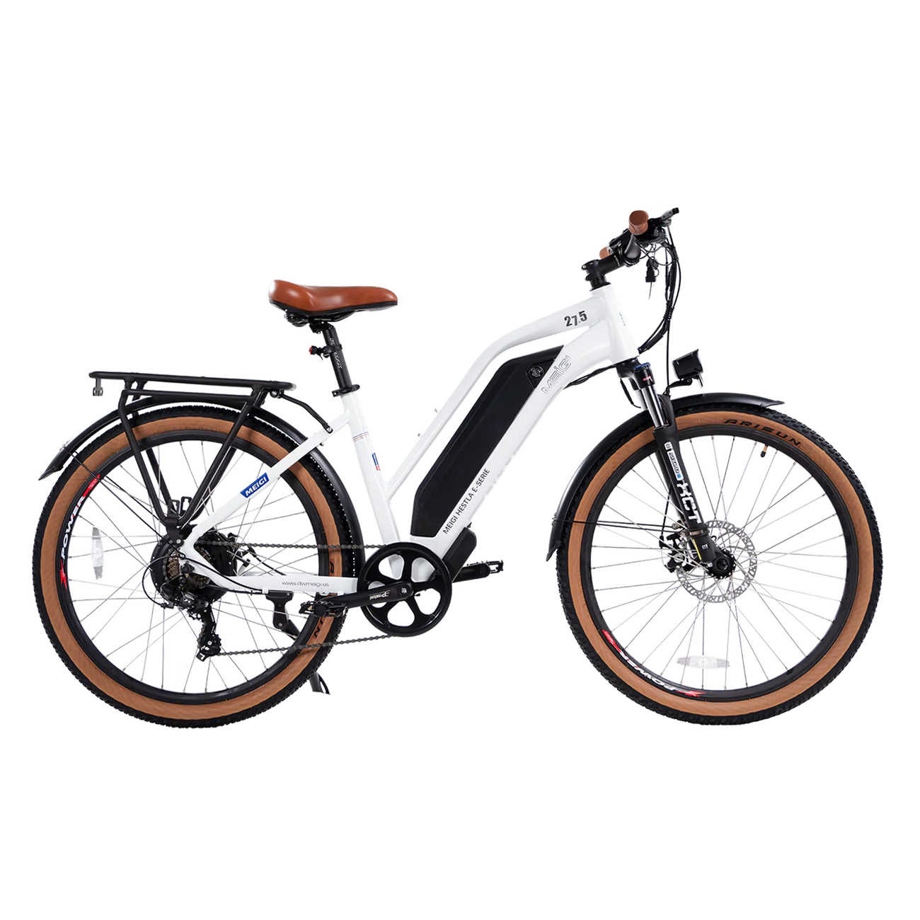 trekking e bike 48v Hestia, Peddle Assistive Long Range Electric Bike – Epacus