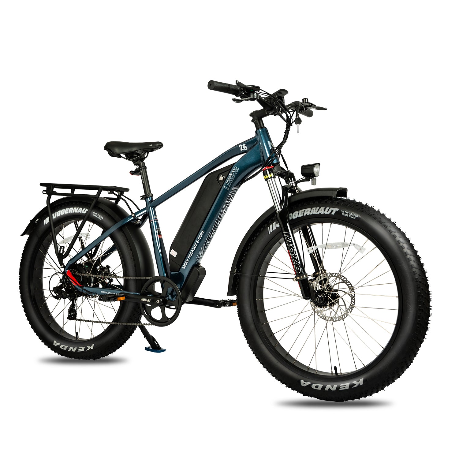 Discover the Convenience of MG8713-PEGASUS Step-Thru Electric Bike-MEIGI DARKBLUE