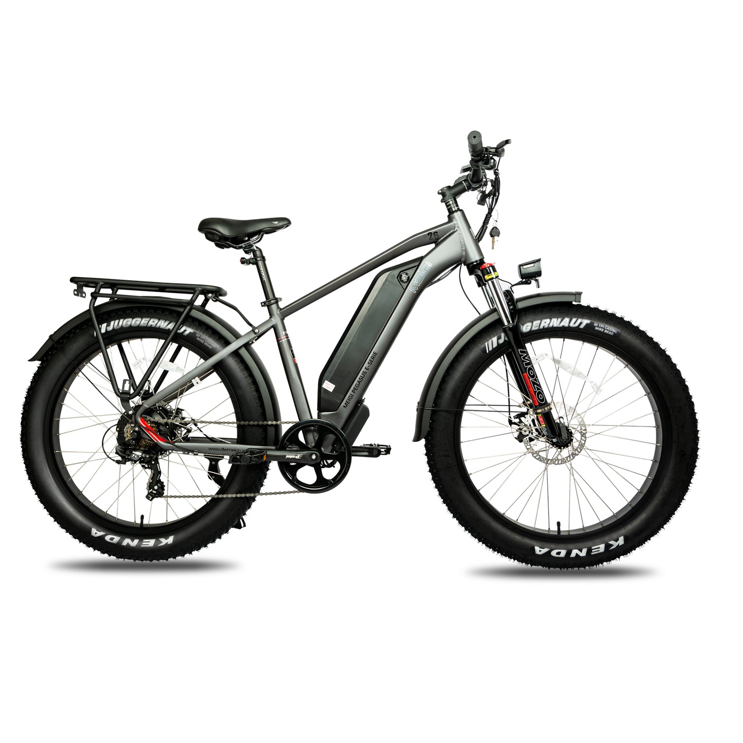 Discover the Convenience of MG8713-PEGASUS Step-Thru Electric Bike-MEIGI Black